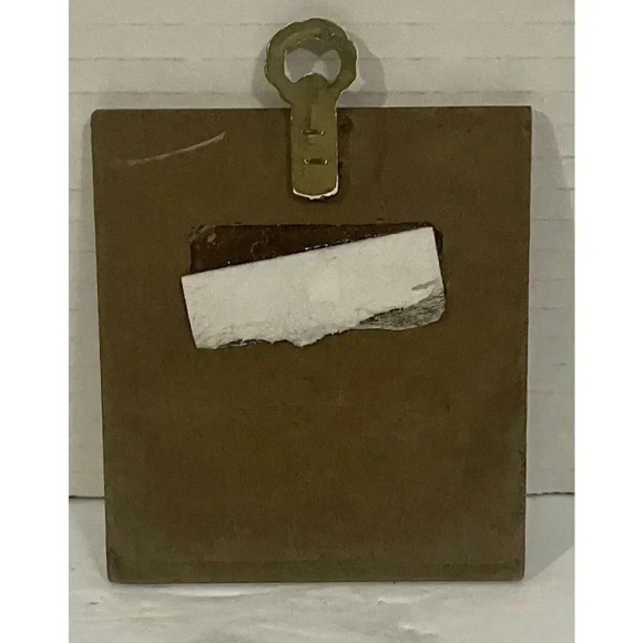 Hummel Lithograph Plaque 3 Boys 3 3/8‎ Inch W x 3 3/4 Inch L Vintage - Picture 2 of 2